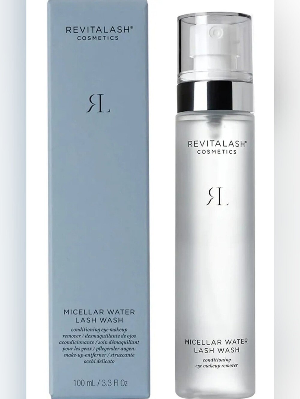 RevitaLash Micellar Water Lash Wash — Conditioning Eye Makeup Remover